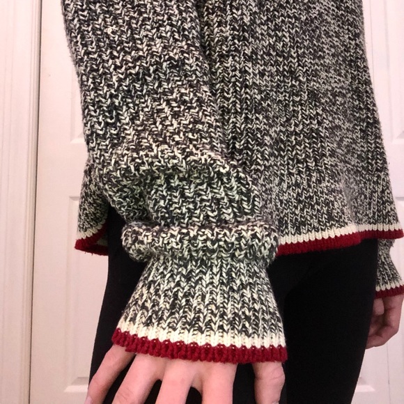 Thick Knit Salt and Pepper Roots Sweater - Picture 3 of 3
